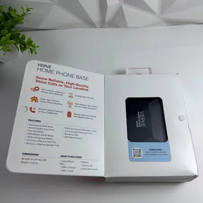 Consumer Cellular Verve SD3000 4G LTE Home Phone Base Station - Thumbnail 2