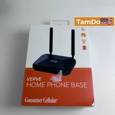 Consumer Cellular Verve SD3000 4G LTE Home Phone Base Station - New Open Box - Real photo at TamDo.us