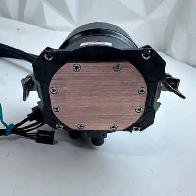Cooler Master 120mm AIO Liquid CPU Cooler ARGB Fan CyberPowerPC DF1202512SEMN - Thumbnail 4