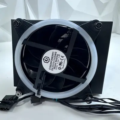 Cooler Master 120mm AIO Liquid CPU Cooler ARGB Fan CyberPowerPC DF1202512SEMN - Thumbnail 2