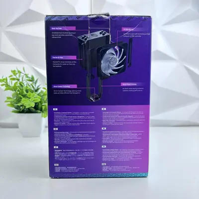 Cooler Master Hyper 212 RGB Black Edition CPU Air Cooler - Thumbnail 4