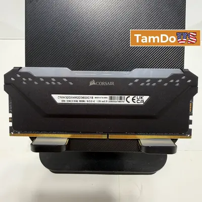 Corsair 16GB DDR4 3600MHz CL18 Desktop RAM - Excellent - Real photo at TamDo.us