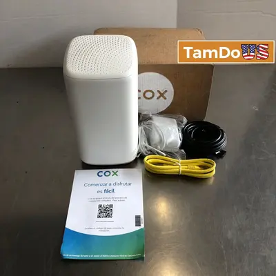Cox Panoramic Wifi Gateway PW8 CGM4981COM DOCSIS 3.1 WiFi 6E Router Gateway - Excellent - Real photo at TamDo.us