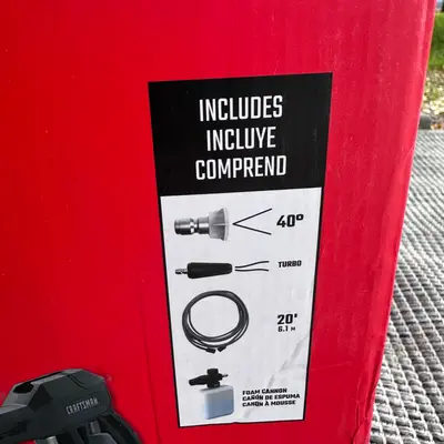 Craftsman 1800 PSI 1.2 GPM Electric Cold Water Pressure Washer CMEPW1800 - Thumbnail 5