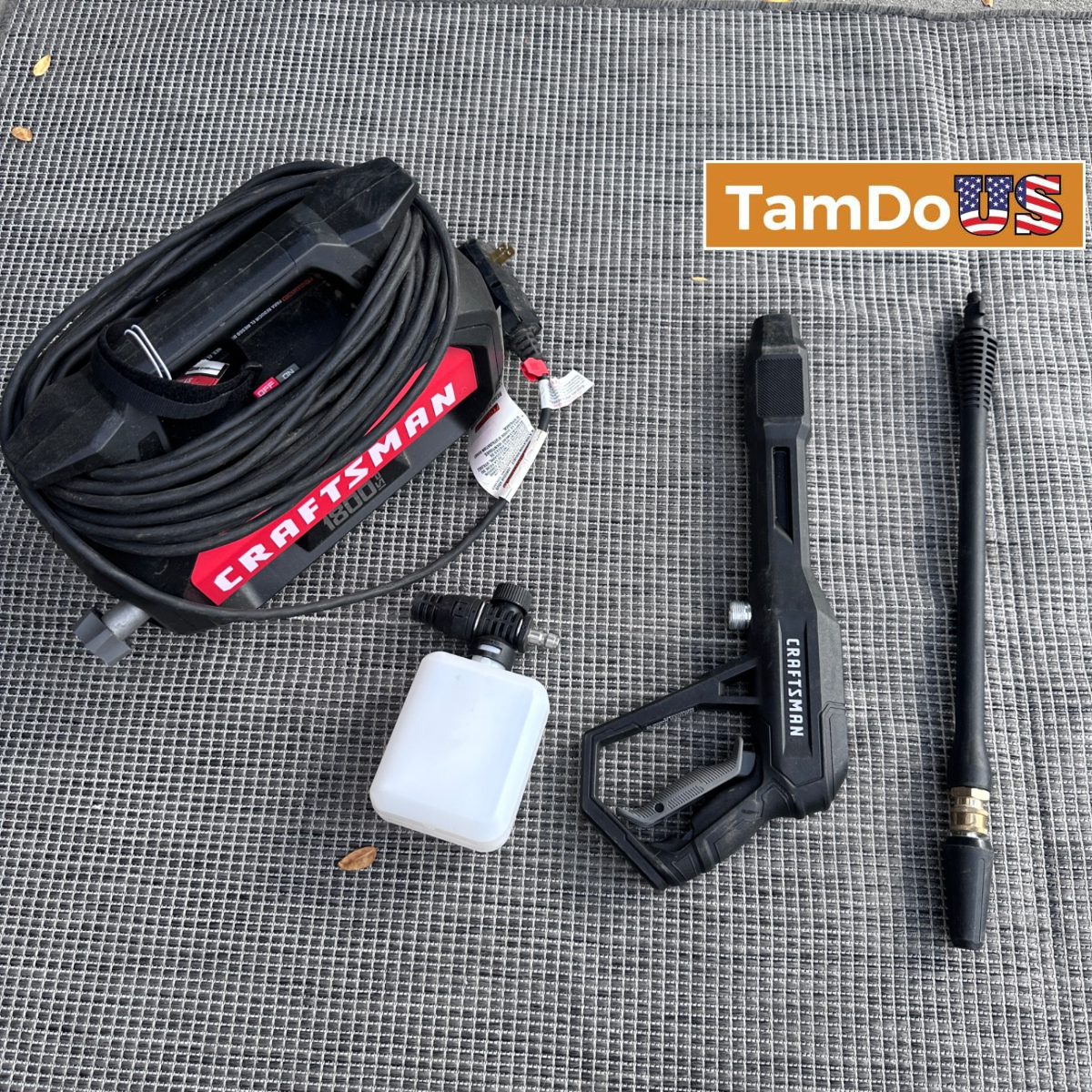 CRAFTSMAN 1800 PSI 1.2 GPM Electric Pressure Washer CMEPW1800 *Pls READ* - Photo 1 - Real photo at TamDo.us