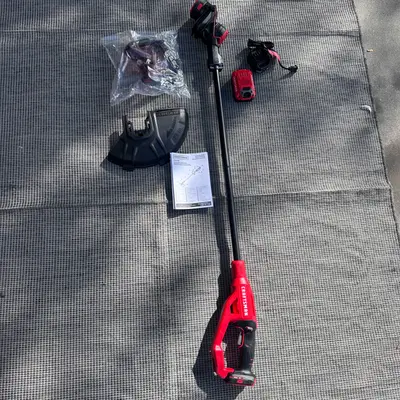 CRAFTSMAN V20 13" Cordless String Trimmer Kit CMCST901M1 With 4.0Ah Battery - Thumbnail 2