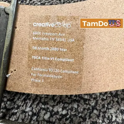Creative Co-Op Metal and Fir Wood Dia Wall Clock, Brown - New Open Box - Real photo at TamDo.us