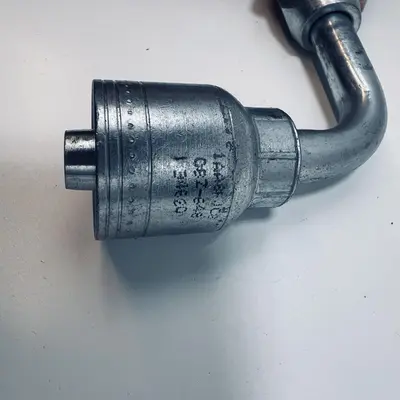 Crimp style hydraulic fittings 90 Elbow - Thumbnail 3