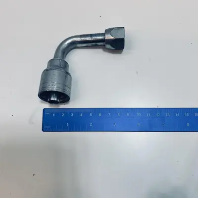 Crimp style hydraulic fittings 90 Elbow - Thumbnail 4