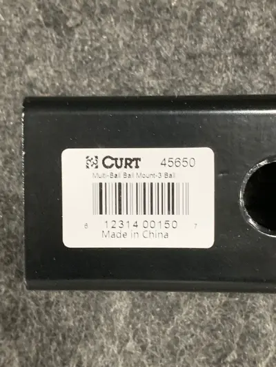 CURT 45650 2" Receiver Trailer Hitch Ball Mount - Thumbnail 6