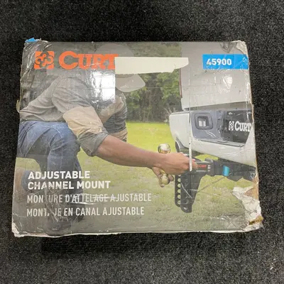 CURT 45900 Adjustable Channel Mount Hitch, 2-1/2" Receiver, 14,000 lbs Capacity - Thumbnail 2