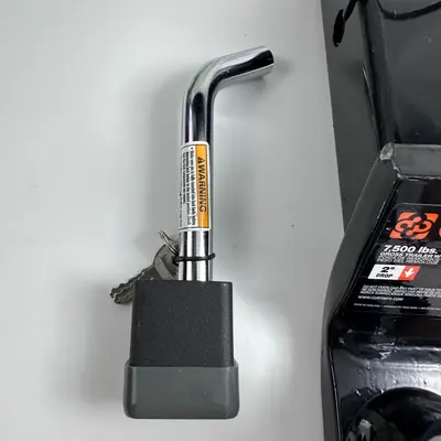 CURT Trailer Hitch Ball Mount 2" Drop 2" Ball 7500 lbs GTW w/ Receiver Lock Keys - Thumbnail 4