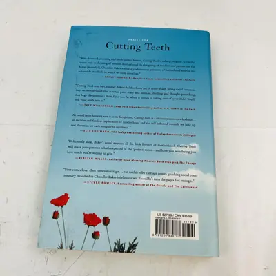 Cutting Teeth by Chandler Baker Hardcover Novel - Thumbnail 4