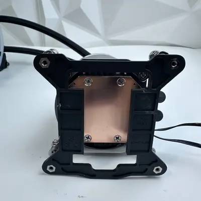 CyberPowerPC 240mm AIO Liquid CPU Cooler Dual 120mm ARGB Fans DF1202512SEMN - Thumbnail 3
