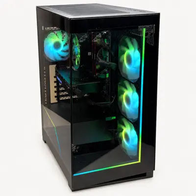 CyberPowerPC Gaming Desktop, Ryzen 5 5500, 16GB DDR4, 1TB SSD, RTX 4060 Ti 8GB - Thumbnail 4