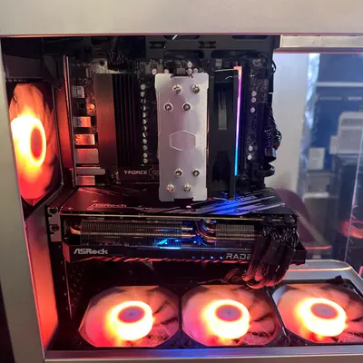 CyberPowerPC Gaming Desktop, Ryzen 7 8700F, 16GB DDR5, 1TB SSD, RX 7700 16GB - Thumbnail 3