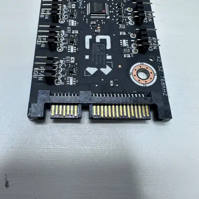 CyberPowerPC LED RGB Fan Controller Board FOR Gaming PC Case SATA Power - Thumbnail 3