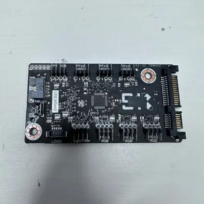 CyberPowerPC LED RGB Fan Controller Board FOR Gaming PC Case SATA Power - Thumbnail 2