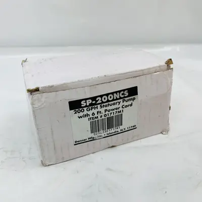 Danner SP-200NCS 200 GPH Statuary Pump with 6 Ft. Power Cord - Thumbnail 2