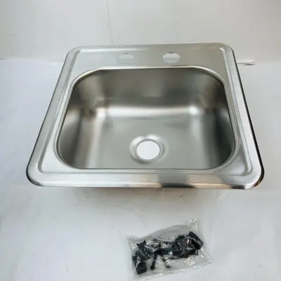 Dayton D115152 Soap Dispenser w/ Sound Guard, Stainless Steel - Thumbnail 2