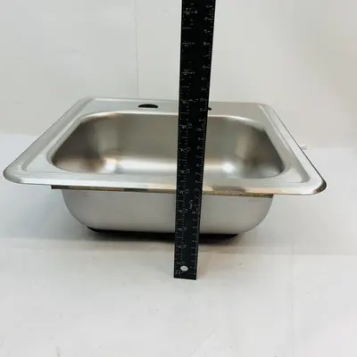 Dayton D115152 Soap Dispenser w/ Sound Guard, Stainless Steel - Thumbnail 4