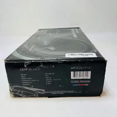 Deaf Bonce Apocalypse AP-M61SE 6.5" 130W RMS 4-Ohm Speakers Pair - Thumbnail 8