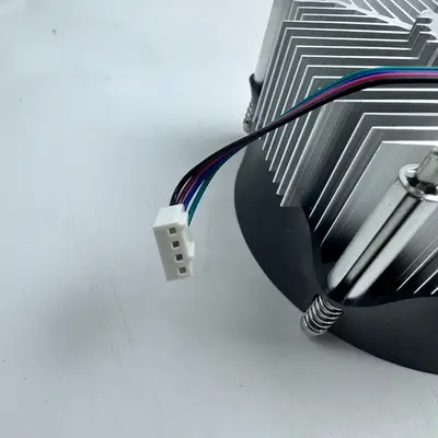 DeepCool OEM CPU Air Cooler Desktop PC Aluminum Heatsink Blue Fan PWM - Thumbnail 3