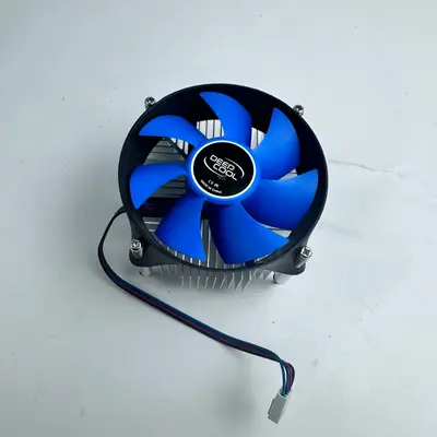 DeepCool OEM CPU Air Cooler Desktop PC Aluminum Heatsink Blue Fan PWM - Thumbnail 4