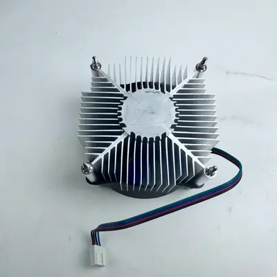 DeepCool OEM CPU Air Cooler Desktop PC Aluminum Heatsink Blue Fan PWM - Thumbnail 2