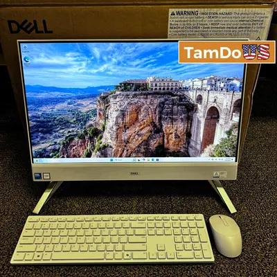 Dell 24 All-in-One EC24250 24.2 FHD, Intel Core 5 120U, 16GB DDR5, 512GB SSD - New Open Box - Real photo at TamDo.us