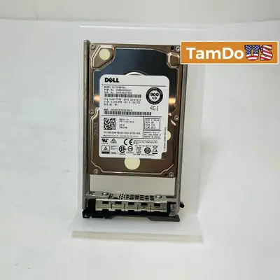 Dell 900GB 10K RPM 2.5" SAS HDD w/ Tray AL13SEB900 - Excellent - Real photo at TamDo.us
