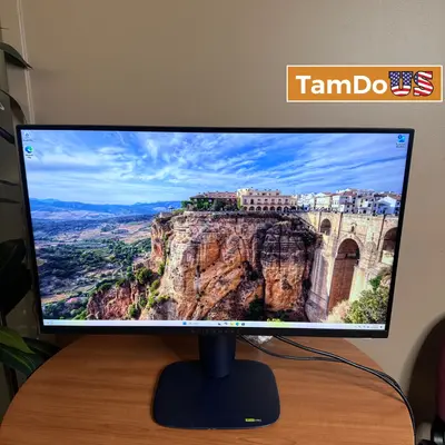 Dell Alienware AW2725DM 27" QHD 2560x1440 180Hz 1ms Fast IPS Gaming Monitor - Good - Real photo at TamDo.us