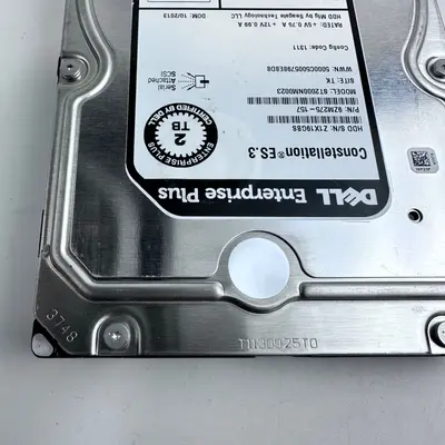 Dell Enterprise Plus 2TB 7.2K 3.5" SAS 6Gbps Hard Drive ST2000NM0023 0T7F78 - Thumbnail 4