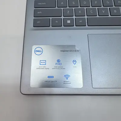 DELL Inspiron 14 7440 2-in-1 Laptop, 14" FHD+, Intel Core 7 150U, 16GB, 1TB SSD - Thumbnail 5