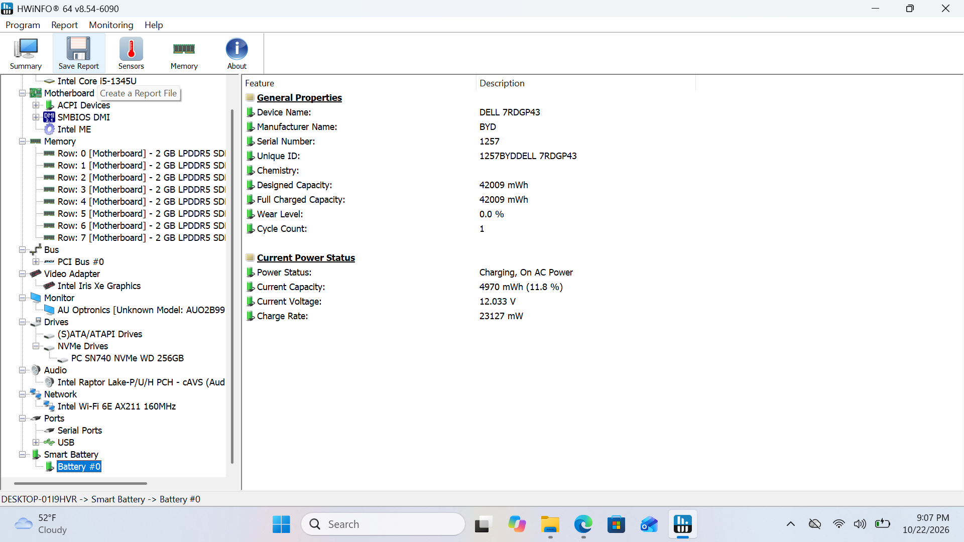 Dell Latitude 3340 Laptop, 13.3" FHD, i5-1345U, 16GB, 256GB SSD, Windows 11 Pro - Thumbnail 2