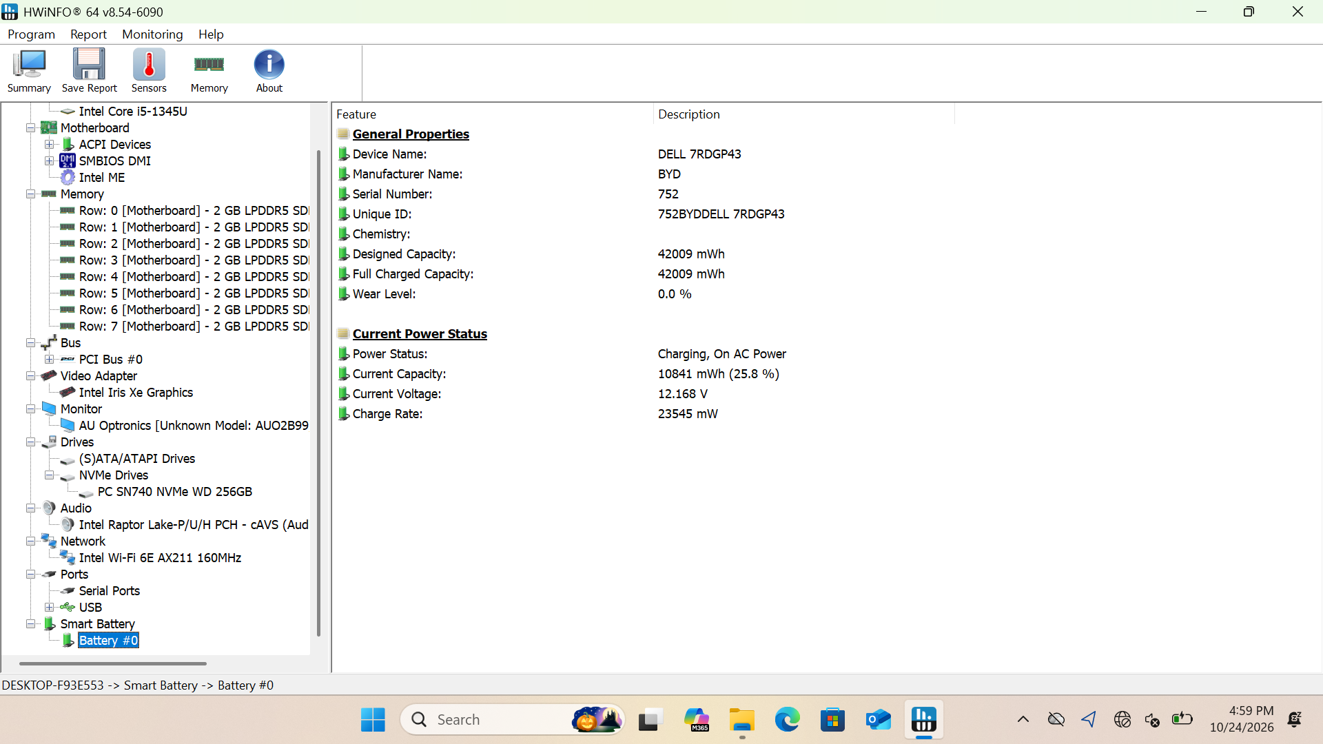 Dell Latitude 3340 Laptop, 13.3" FHD, i5-1345U, 16GB LPDDR5 , 256GB SSD - Thumbnail 2