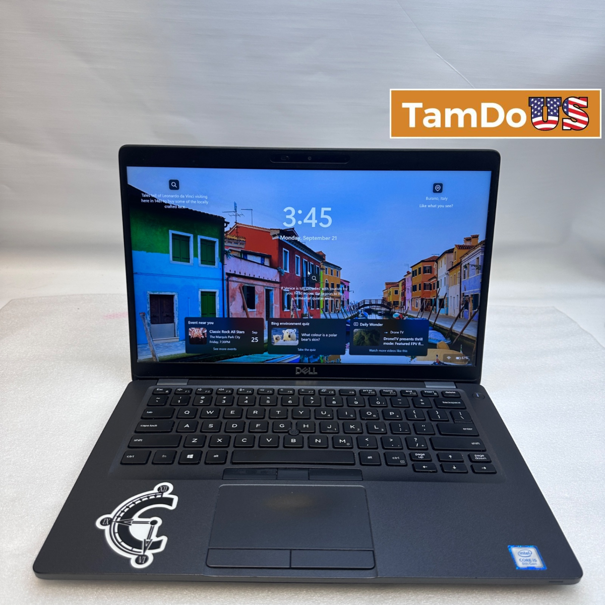 DELL Latitude 5400 Laptop, 14" FHD, i5-8365U, 16GB, 256GB NVMe SSD, Win 11 Pro - Photo 1 - Real photo at TamDo.us