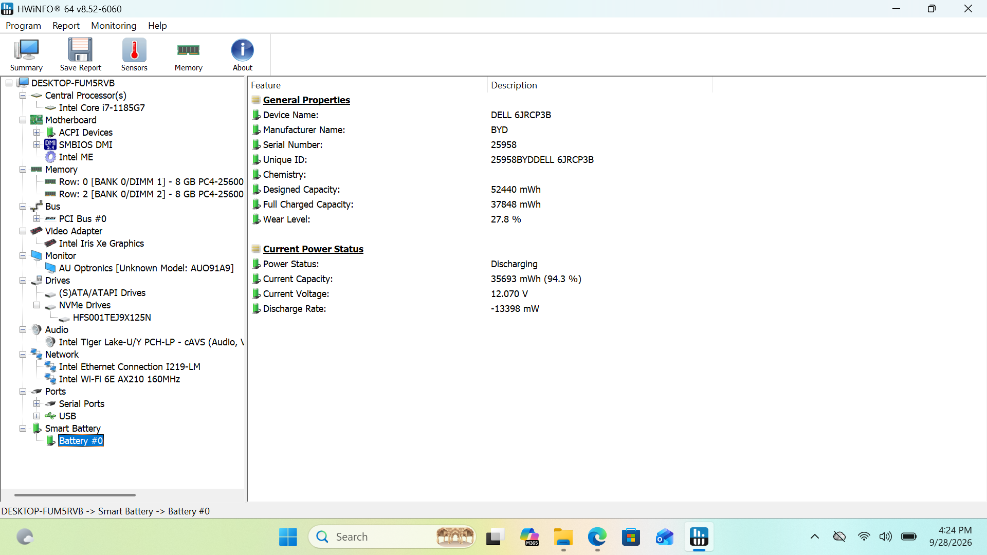 Dell Latitude 5430 Rugged 14" FHD, i7-1185G7, 16GB, 1TB SSD Heavy Duty Laptop PC - Thumbnail 3
