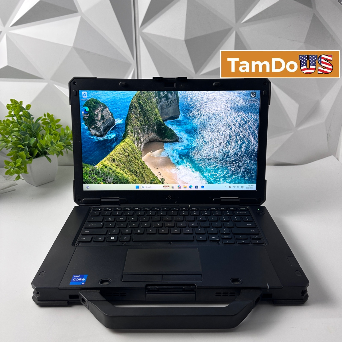 Dell Latitude 5430 Rugged 14" FHD, i7-1185G7, 16GB, 1TB SSD Heavy Duty Laptop PC - Photo 1 - Real photo at TamDo.us