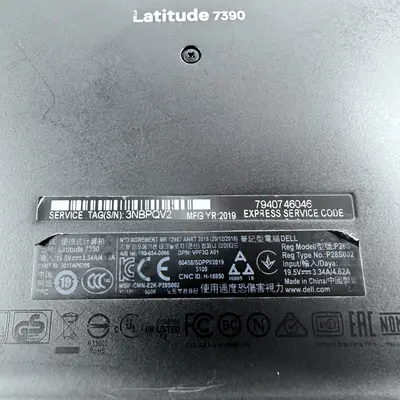 DELL Latitude 7390 Laptop, 13.3" FHD, i7-8650U, 16GB, 256GB SSD - Thumbnail 10