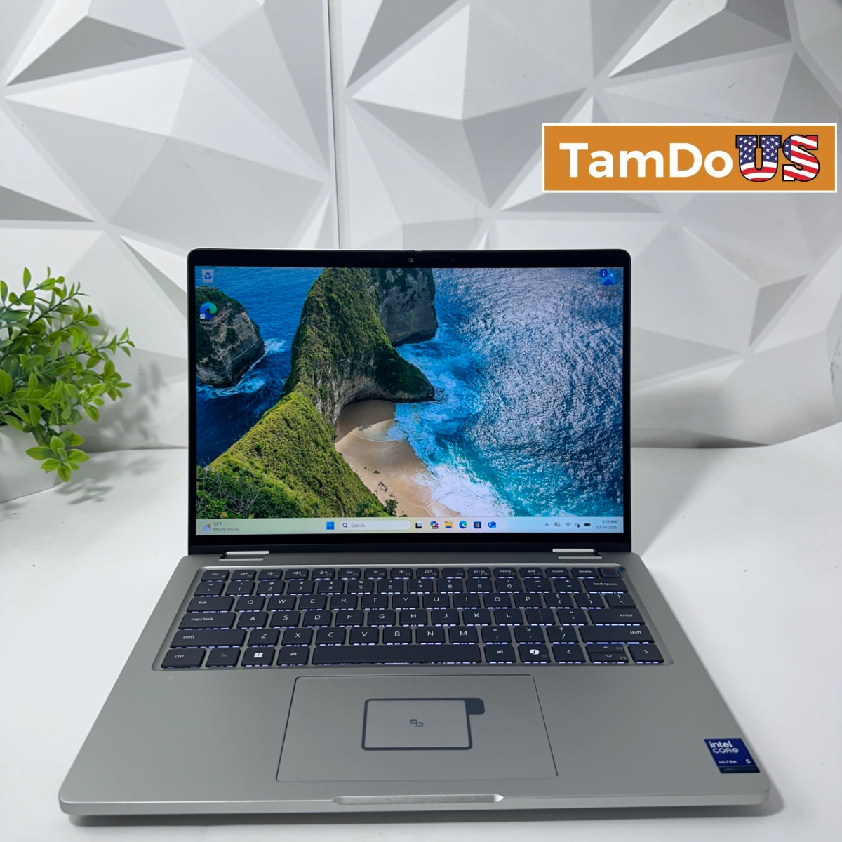 Dell Pro 14 Plus Laptop, 14" FHD+ Touch, Ultra 5 235U, 32GB DDR5, 512GB SSD - Photo 1 - Real photo at TamDo.us