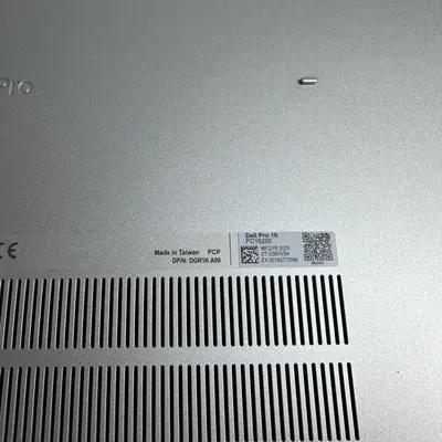 Dell Pro 16 PC16250 16" FHD+, Core Ultra 5 235U, 32GB DDR5, 512GB SSD - Thumbnail 10