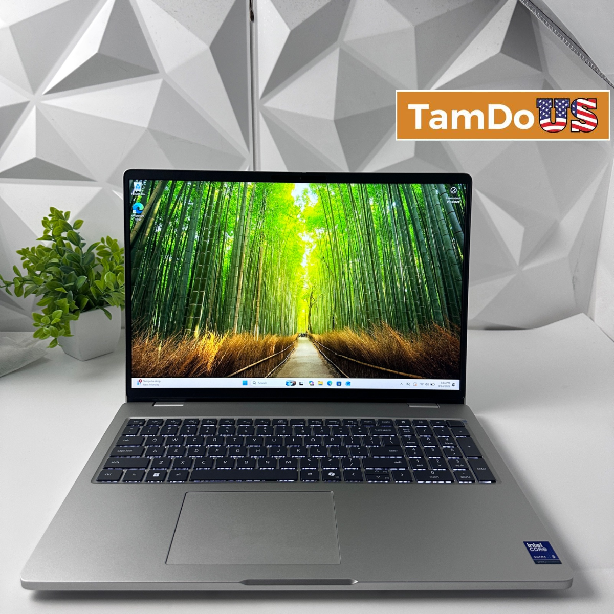 Dell Pro 16 PC16250 16" FHD+, Core Ultra 5 235U, 32GB DDR5, 512GB SSD - Photo 1 - Real photo at TamDo.us