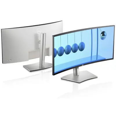 Dell UltraSharp U3421WE 34.1" Curved WQHD USB-C Hub Monitor, 3440 x 1440, RJ45 - Thumbnail 2
