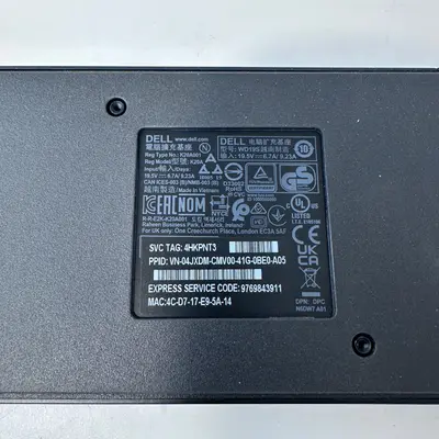 Dell WD19S K20A001 USB-C Docking Station (Dock Only) - Thumbnail 5