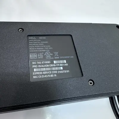 Dell WD19S USB Type-C Docking Station with AC Adapter - Thumbnail 5