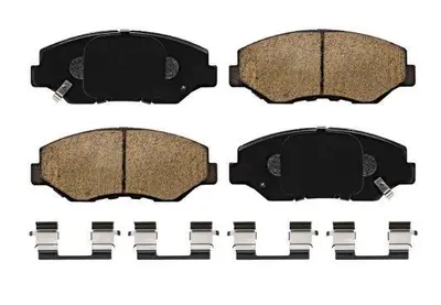 Detroit Axle P-958 Premium Carbon Ceramic Rear Brake Pads FOR Honda Civic CR-V - Thumbnail 4
