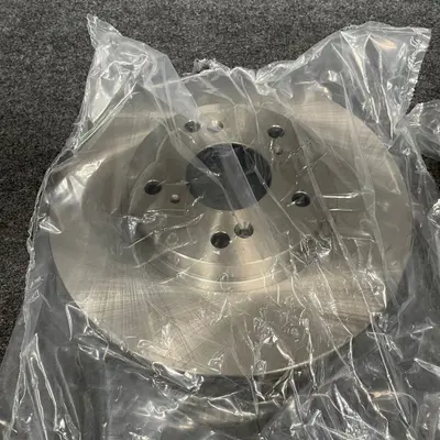 Detroit Axle R-31257 Premium Front Brake Rotors 2-Piece FOR Honda Civic Accord - Thumbnail 3