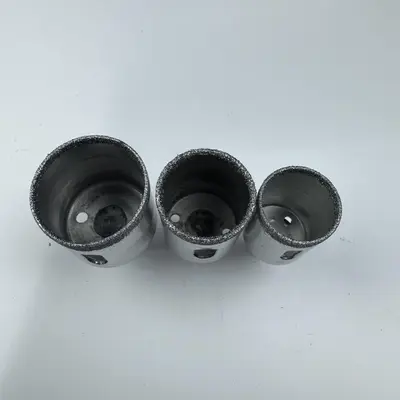 Diamond Tile Hole Saw Drill Bits Set, Ceramic Glass Porcelain Cutter Tool - Thumbnail 3