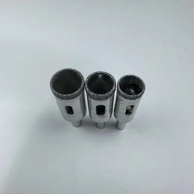 Diamond Tile Hole Saw Drill Bits Set, Ceramic Glass Porcelain Cutter Tool - Thumbnail 2
